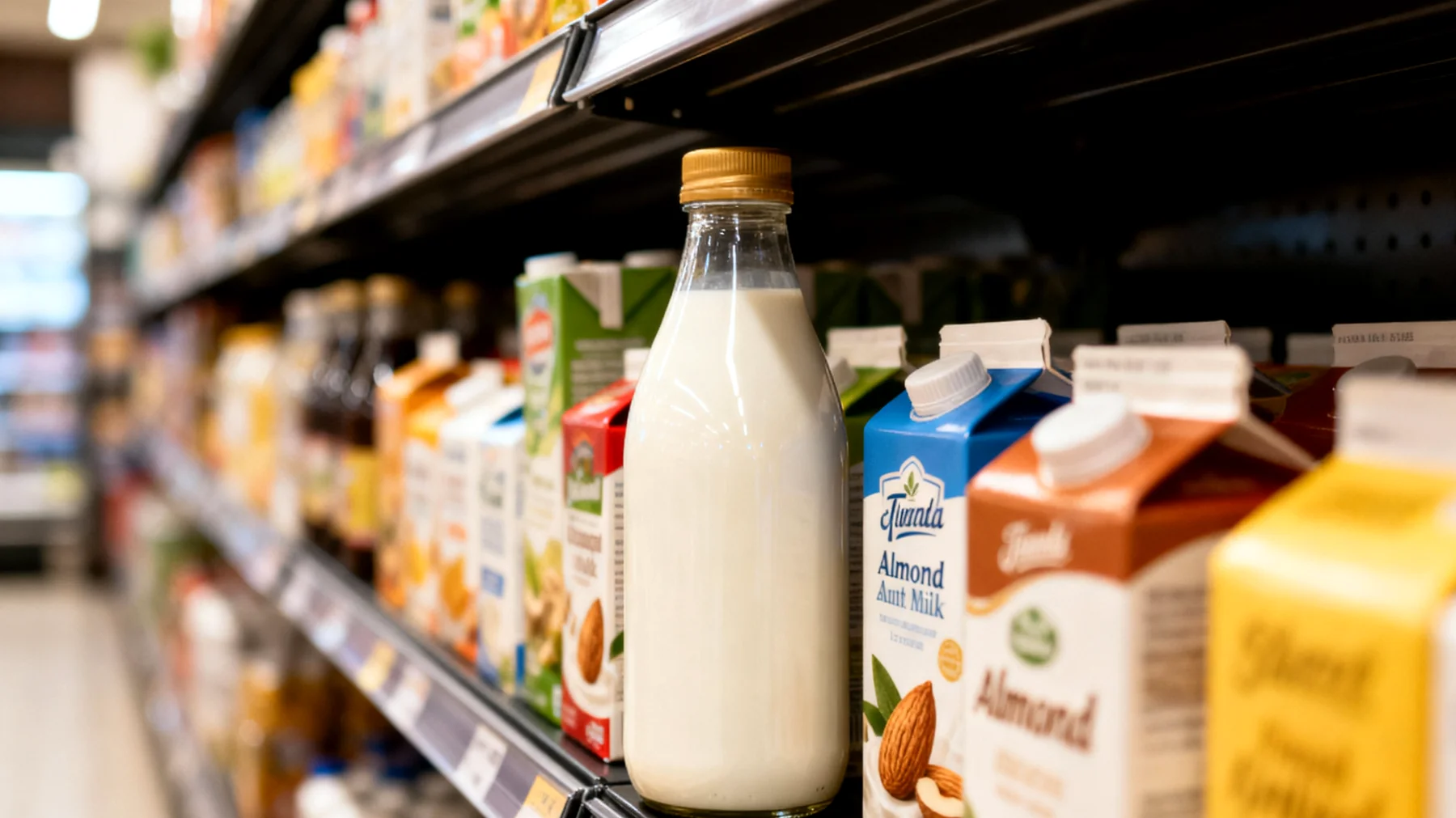 Boisson à l'amande"